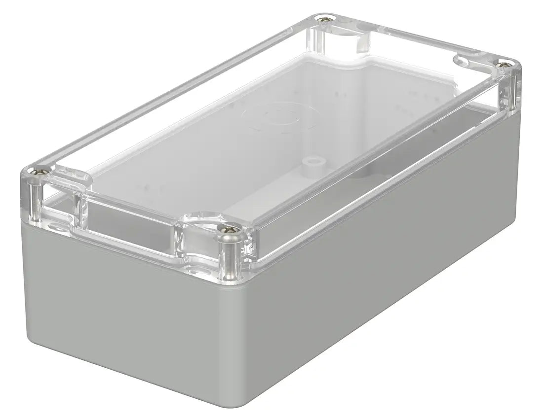 Bopla Euromas Enclosure M220G, 80×160×55 mm, clear transparent lid