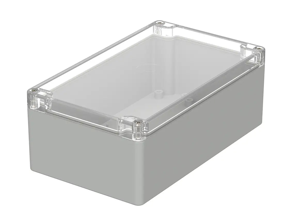 Bopla Euromas Enclosure M221G, 120×200×75 mm, clear transparent lid