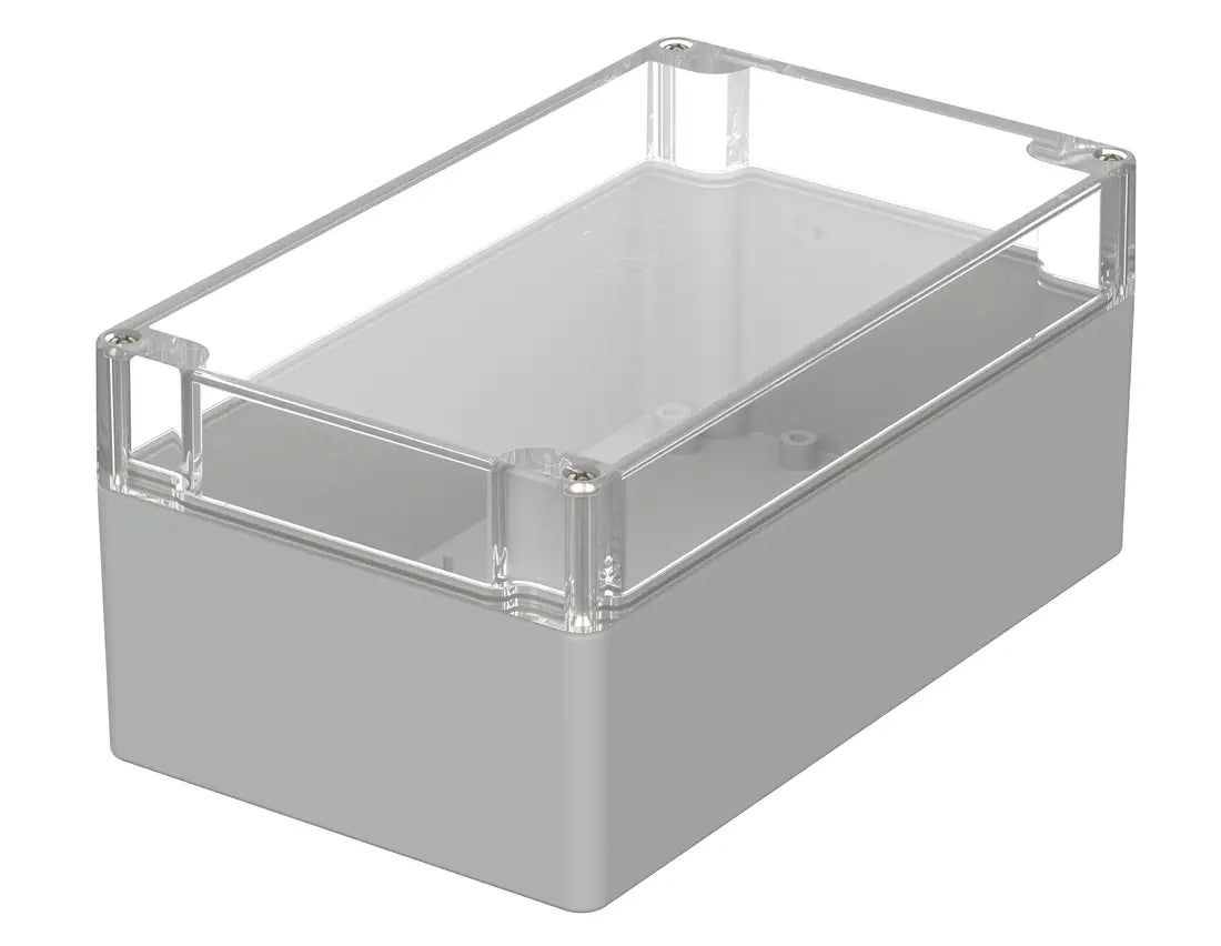 Bopla Euromas Enclosure M237G, 120×200×90 mm, clear transparent lid